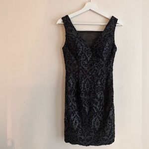 Milano formal black dress